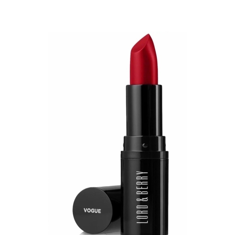 Lord & Berry Vogue Lipstick Cupid 7606 Cream Red Hydrating Luxury Lip Color NEW